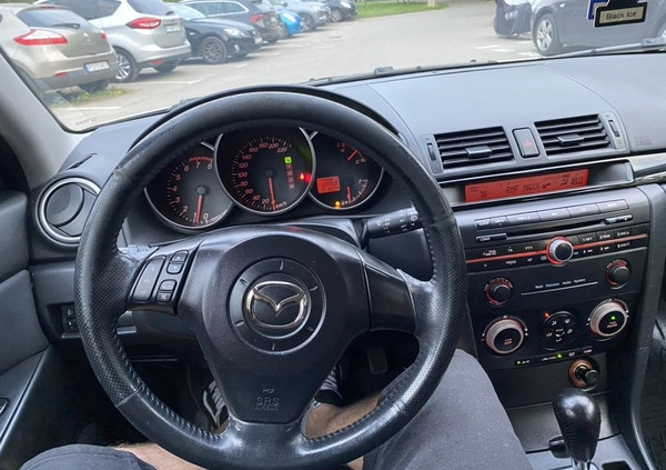 Mazda 3 cena 6499 przebieg: 191645, rok produkcji 2005 z Poznań małe 667